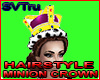 Minions crown + hairs