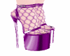 !Prego Fishnets Heels