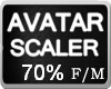 70% Avatars Scaler
