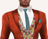 Rust Full Suit w/Vest
