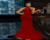TEF P3NTHOUSE RED GOWN