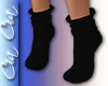 C' Cute Black Socks