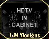 HDTV in Cabinet