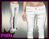 |ZK| White Jeans