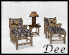 Winter Rustic Chairs