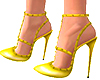 Spike Heels Gold-Yellow