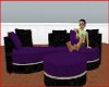 ~Royal Purple Sofa