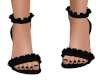 Black Ruffle Heels