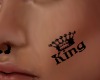 King Face Tattoo