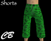 CB Green Camo Shorts