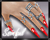 Ss✘Star Nails Red