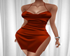 Sexy Satin Red Dress
