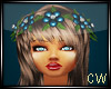 CW Blue Flower Crown