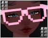 T|Pixel Glasses Pink