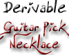 Derivable Guitar Pick
