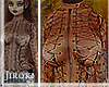 +  jacket, brown