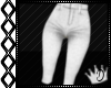[∂] White Capri Jeans