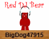 [BD] Red DJ Bear