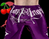 C. Punk purple shorts #1