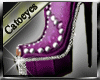 {CT}Purple bow shoes