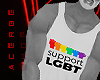 ✗ Support LGBT | White