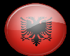 Albania Button Sticker