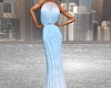 Long Elegant Blue Dress