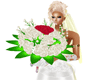 White Wedding Bouquet/po