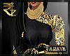 [R] Gold Abaya
