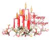 [R] Red Christmas Candle