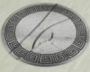 Round Crumpled Rug