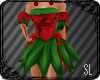 !SL l Pine Santa Dress
