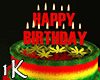 !1K Weed Birthday Cake