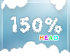 Head scaler 150%