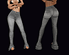 Zipper Bell Bottom Grey