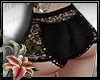 (LN)Lace Black Skirt-RLL