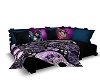 sugar skull couch bed