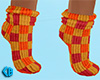 Red Gold Socks Short (F)