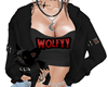Wolfyy Black  jacket