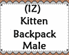 Kitten Backpack Male