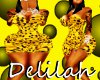 `DD` Cheetah DEL Dress