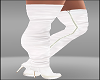 Long White Winter Boots