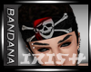 - Bandana -Pirate Blac M