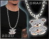 Gx| Iced Teddy Chain