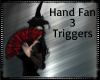 Dark Witch Hand Fan 3P