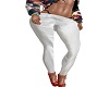 RLL White Silk Pants