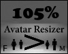 105% AVATAR SCALER