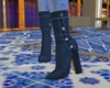 Blue Denim Ankle Boots