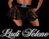 !LS Sparkly Black Skirt