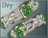 Green Diamond Bracelet